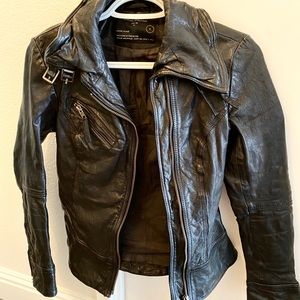All Saints Belvedere leather jacket